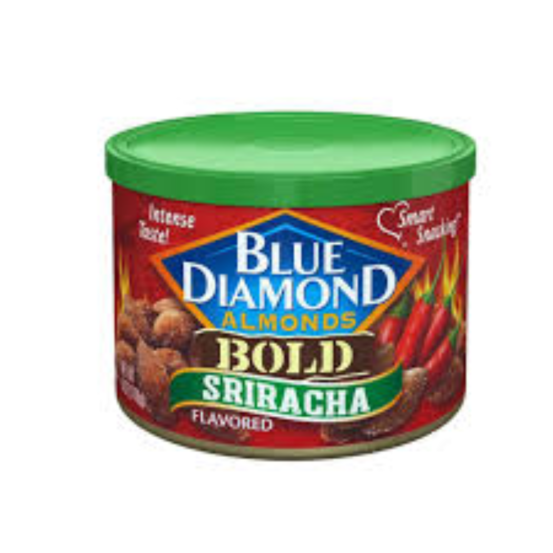 BLUE DIAMOND ALMONDS BOLD SRIRACHA 170G